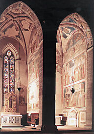 Santa Croce: cappelle Bardi e Peruzzi affrescate da Giotto