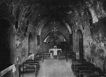 San Damiano: interno della chiesa