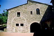 San Damiano: il fabbricato della biblioteca