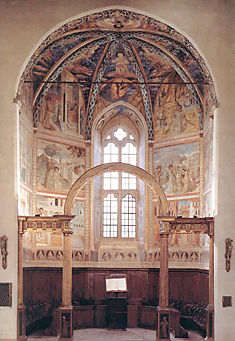 San Francesco: abside affrescata da Benozzo Gozzoli