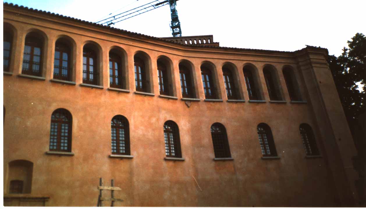 esterno del loggiato