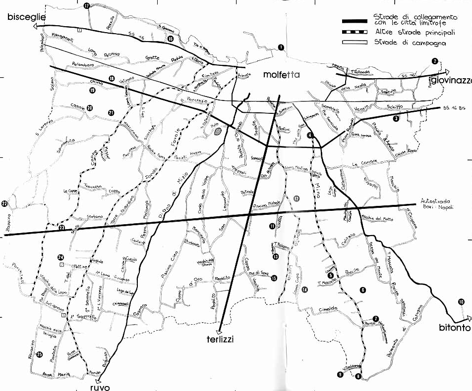 Posizione Torri e Casali 