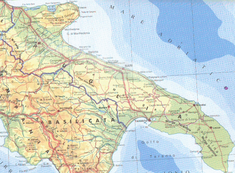 MOLFETTA E' IN PROVINCIA DI BARI