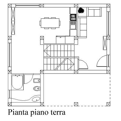 pianta piano seminterrato