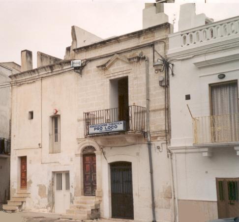 Prospetti di alcune case del Borgo 