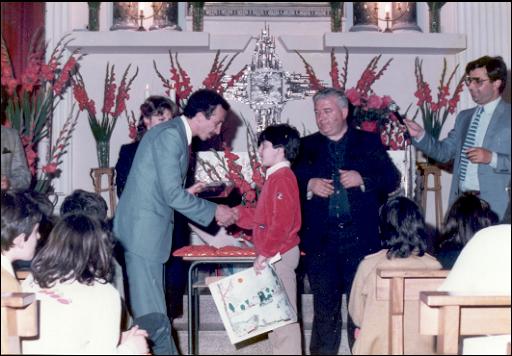 Durante la premiazione