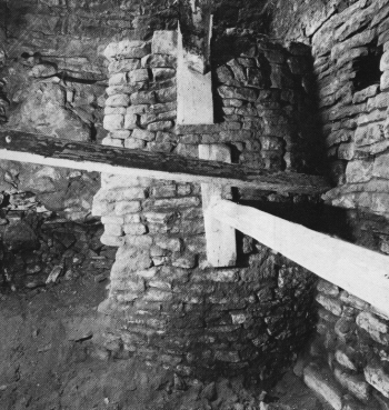 Resti delle murature d'angolo