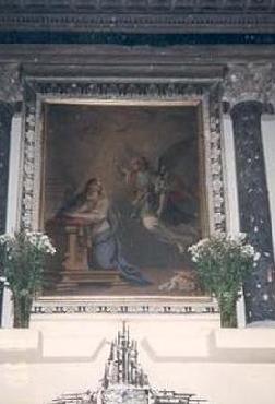 Dipinto sull'altare maggiore
