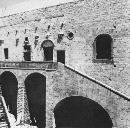 Cortile lato nord