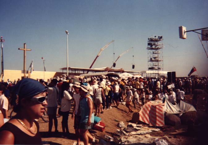 Incontro del Papa con i giovani a Tor Vergata