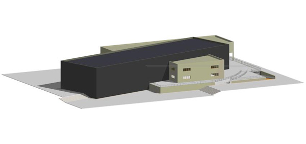 Assonometria Nord - Ovest