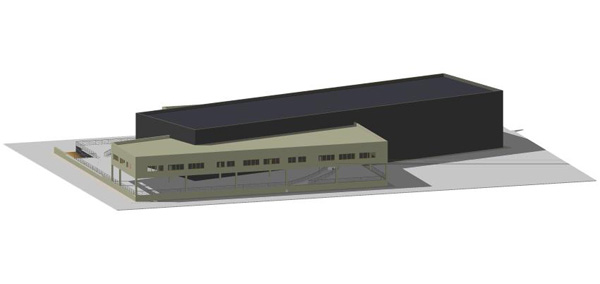 Assonometria Sud - Est