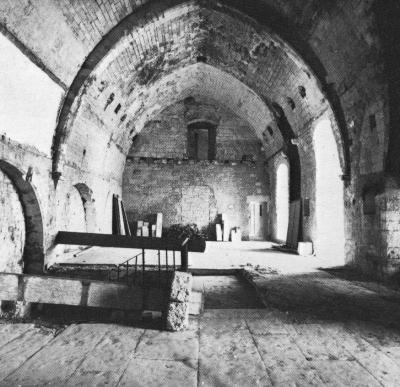 Salone del primo piano ala nord dopo l'eliminazione dei tramezzi