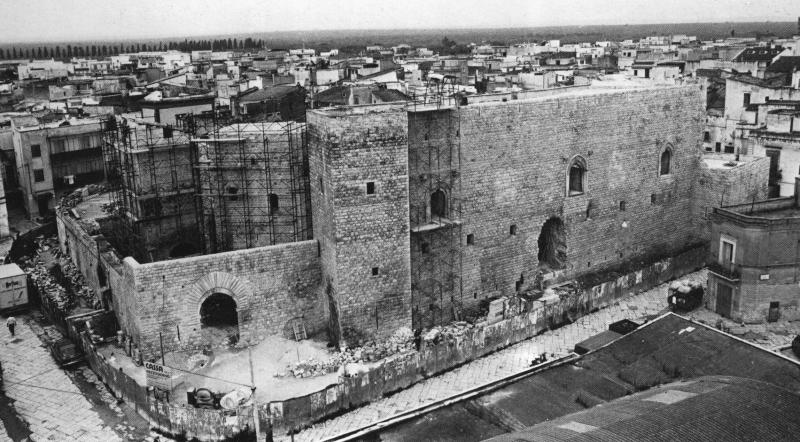 Prospetto nord dopo la tompagnatura delle apertura